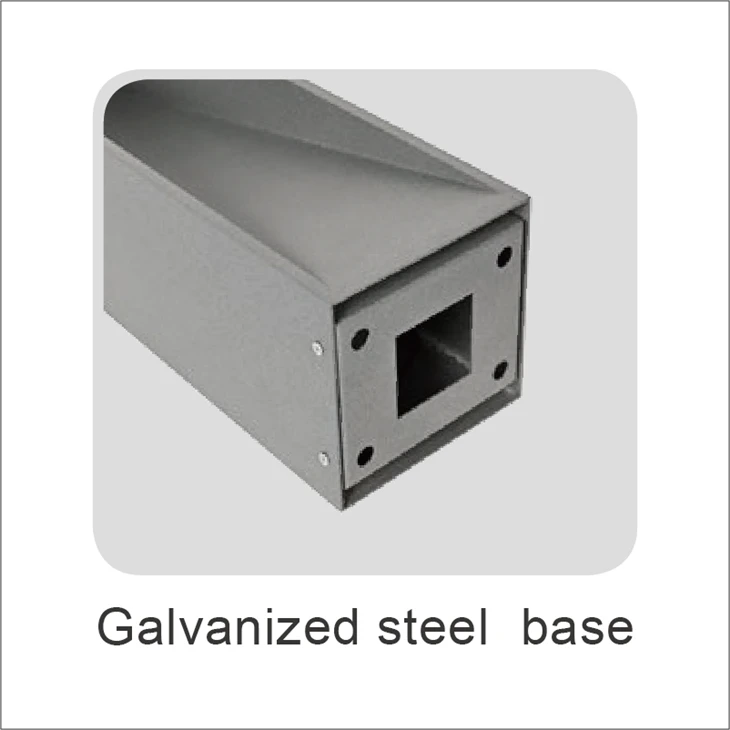 Modern Dark Grey Anti Corrosion Design Adjustable Lightness